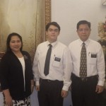 Reunion with Mission President in Manila